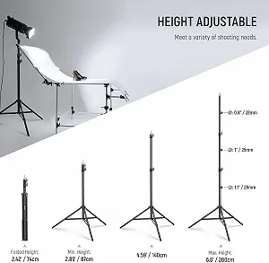 Штатив NEEWER ST-200 Чорний ціна на synthetic.ua - Фото 1 Штатив NEEWER ST-200 Чорний synthetic.ua - Фото 1