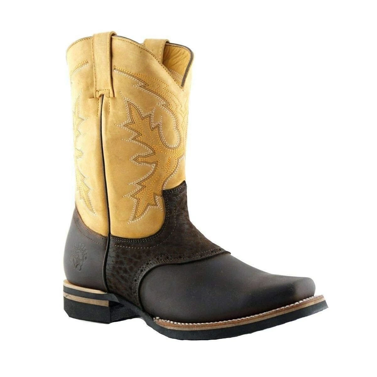 Челси ботинки Grinders Sanders Frontier Кожа Тан / Коричневый, фото №1 Челси ботинки Grinders Sanders Frontier Кожа Тан / Коричневый, фото №1