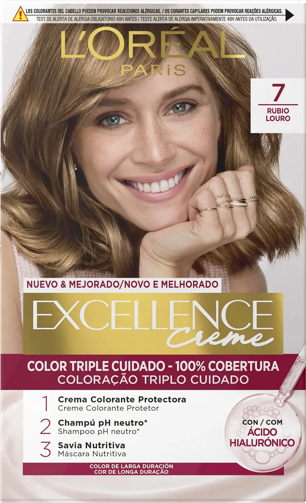 Крем-фарба для волосся L'Oréal Paris Excellence Triple Protection, фото №1 Крем-фарба для волосся L'Oréal Paris Excellence Triple Protection, фото №1