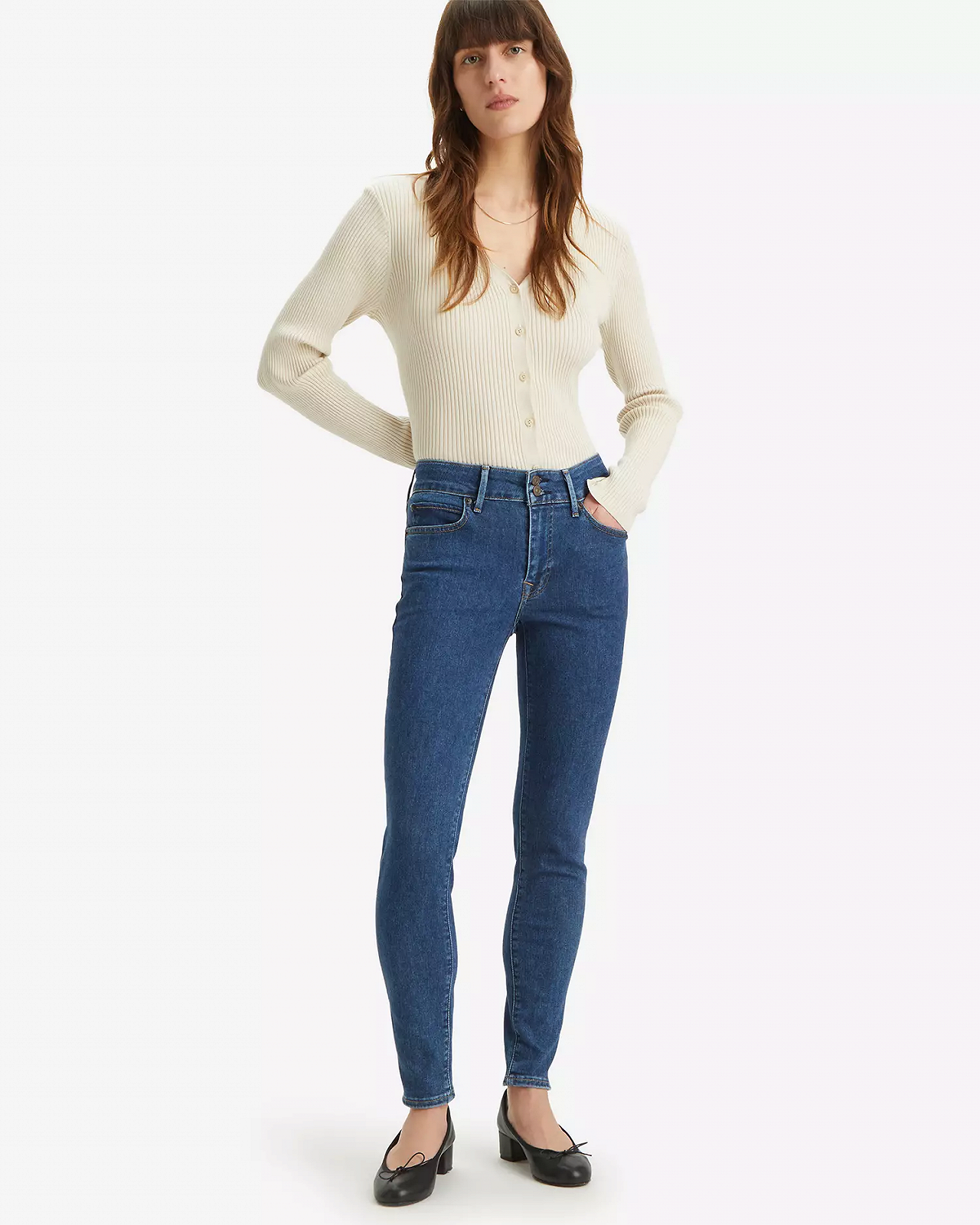 Женские джинсы Levis - 711 Double Button Slight Twist - 27, фото №1 Женские джинсы Levis - 711 Double Button Slight Twist - 27, фото №1
