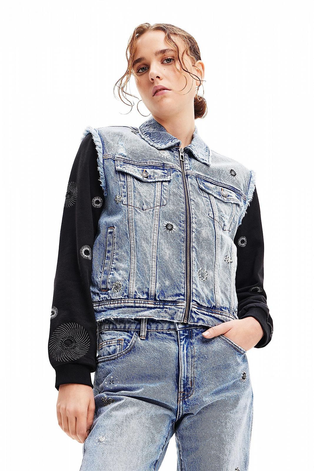 Джинсова куртка Desigual Zenkiu Жіноча, фото №1