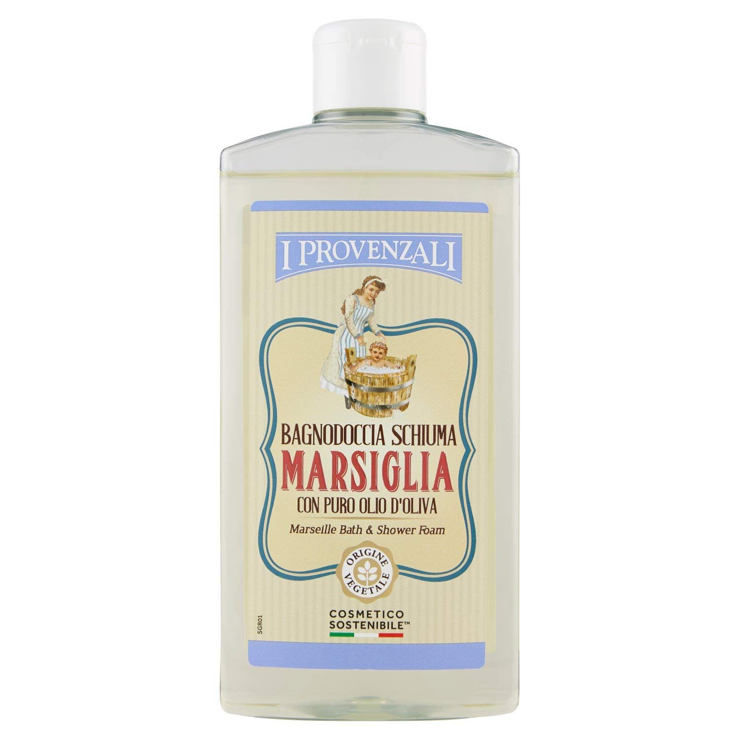 Гель для душу I Provenzali Bagno Schiuma Marsiglia оливкова олія 400 мл, фото №1 Гель для душу I Provenzali Bagno Schiuma Marsiglia оливкова олія 400 мл, фото №1