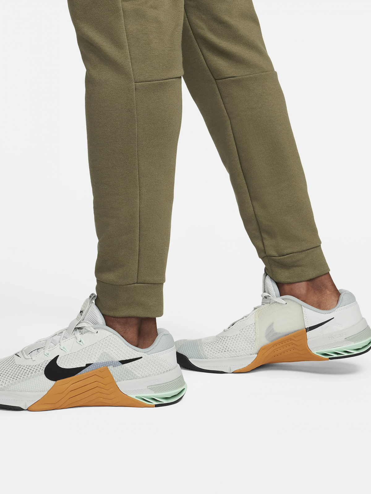Штани M NK DF PNT TAPER FL CZ6379-222 Nike Хакі S, фото №5