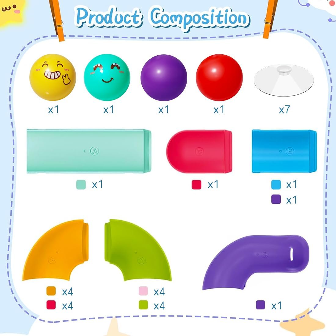 Іграшка для ванни Marble Run своїми руками, фото №5