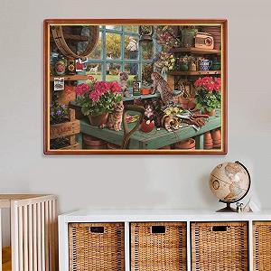 Пазл Cheeky Cats 1000 деталей 70 х 50 см synthetic.ua - Фото 1