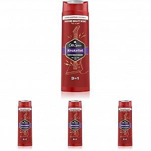 Гель для душу та шампунь 3-в-1 Old Spice для чоловіків 250 мл (набір із 4 шт) - Фото 1