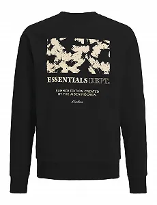 Толстовка JACK & JONES Дитяча Толстовка з принтом на спині Junior synthetic.ua - Фото 1