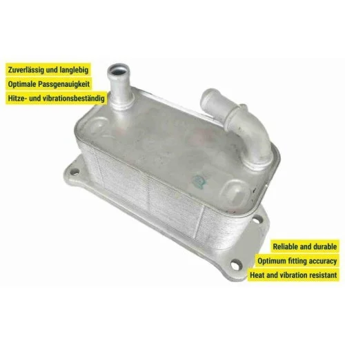 Масляний радіатор двигуна VEMO V95-60-0022 Green Mobility Parts для VOLVO, фото №2 Масляний радіатор двигуна VEMO V95-60-0022 Green Mobility Parts для VOLVO, фото №2