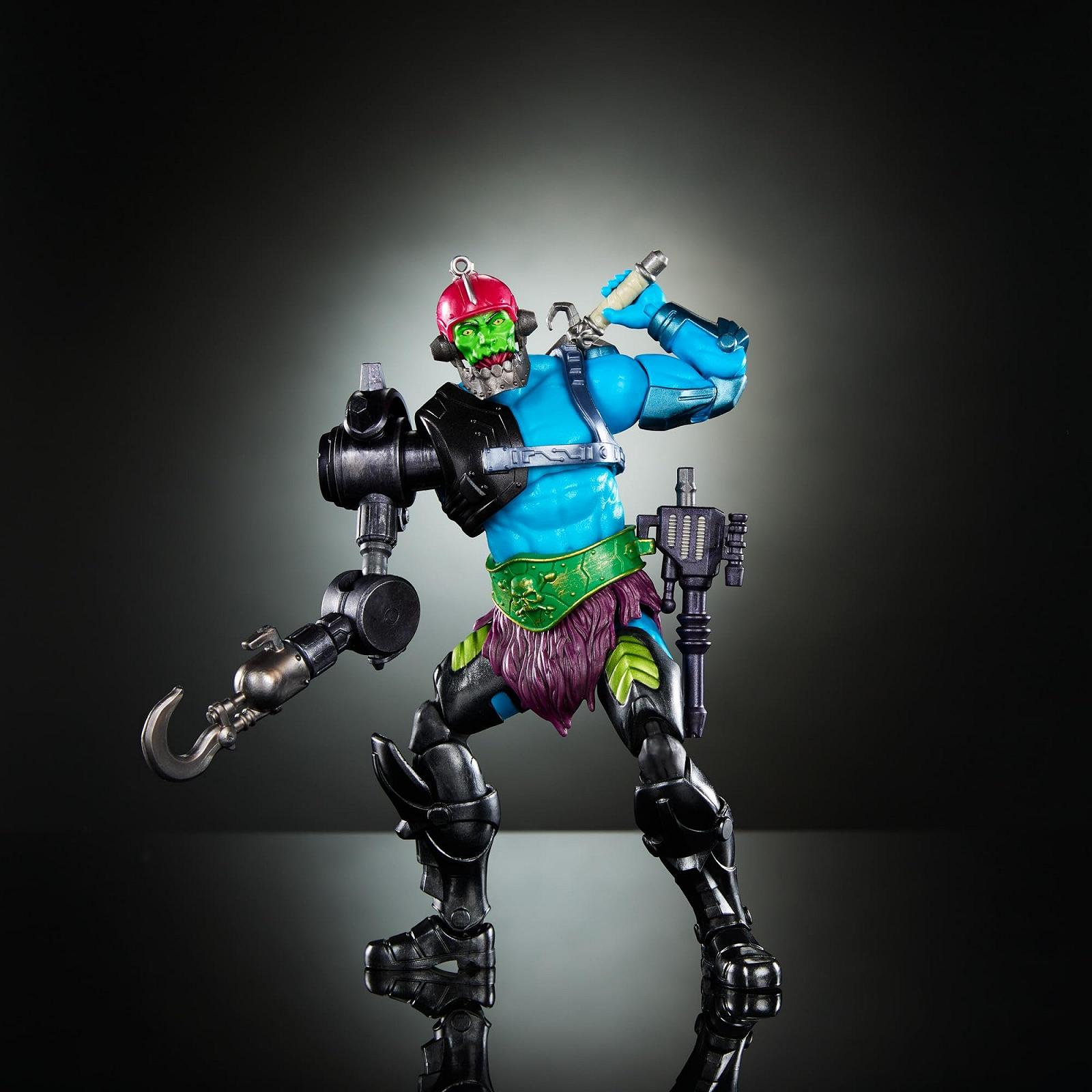 Фигурка Trap Jaw Masters of the Universe Masterverse New Eternia, коллекционная фигурка с 30 точками движения и многочисленными аксессуарами, фото №4