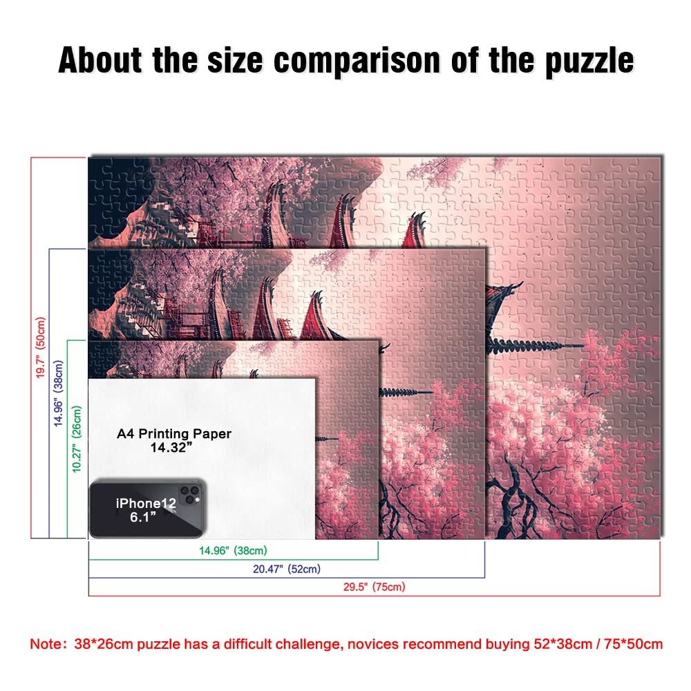 Пазл Japanese Temple 1000 элементов 26 x 38 см, фото №3