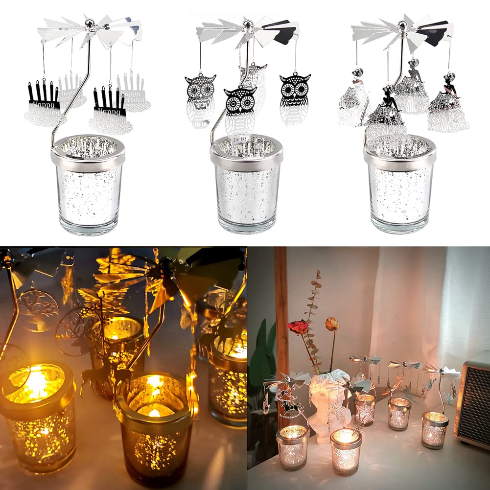 Подсвечник Surakey Moon Cat Tea Light Silver, фото №3