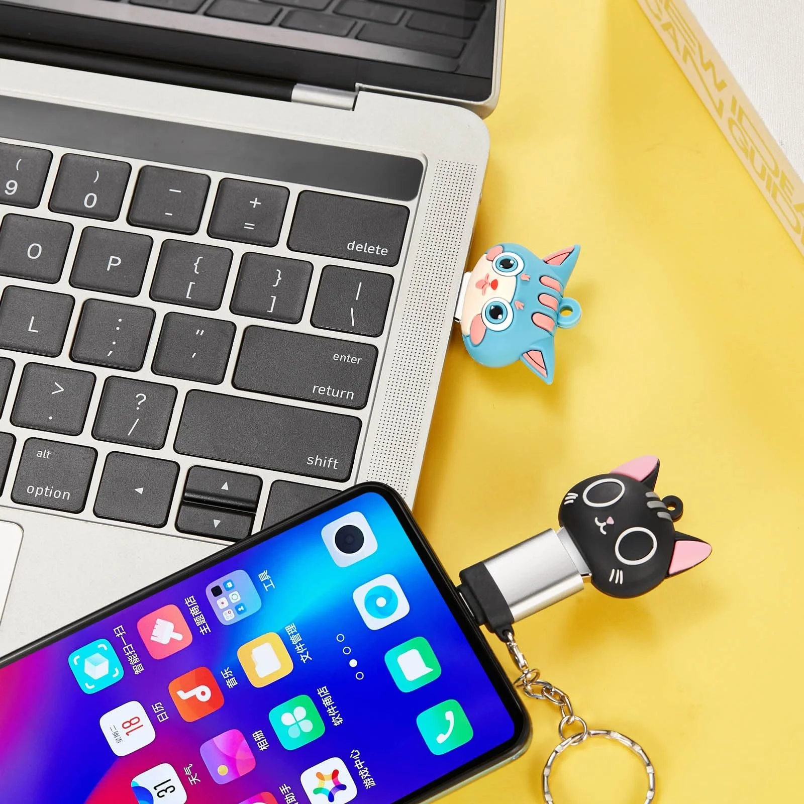 USB Flash Drive Panda 16 ГБ USB 3.0 Водонепроникний Силіконовий з адаптером OTG Type C, фото №7 USB Flash Drive Panda 16 ГБ USB 3.0 Водонепроникний Силіконовий з адаптером OTG Type C, фото №7