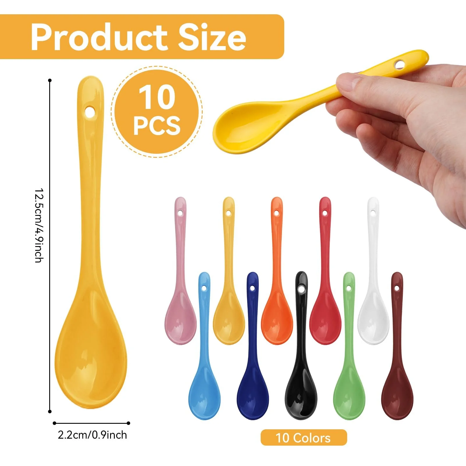 Набор фарфоровых ложек., фото №2