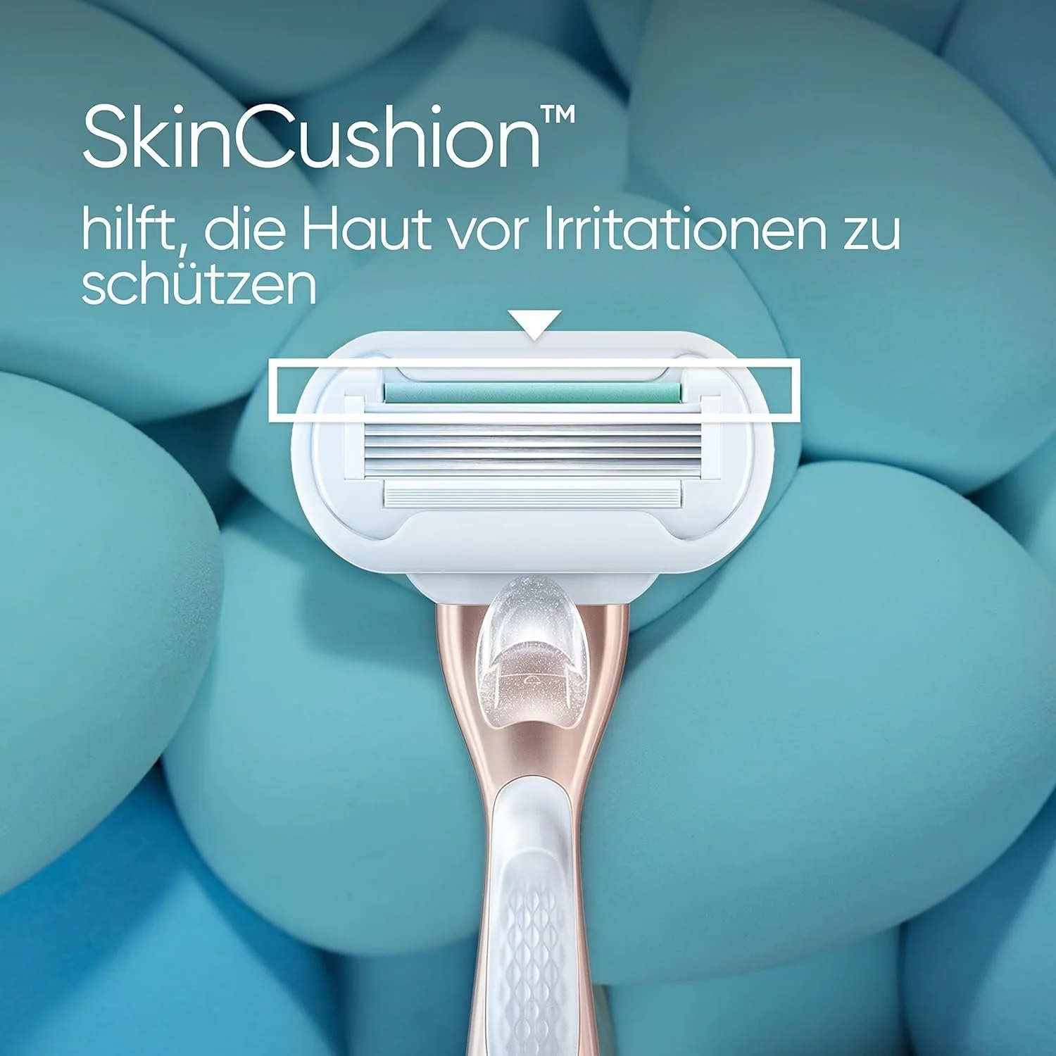 Набор для бритья Gillette Venus Deluxe Smooth Sensitive Бритва 9 сменных кассет Гель Satin Care 240 мл, фото №4 Набор для бритья Gillette Venus Deluxe Smooth Sensitive Бритва 9 сменных кассет Гель Satin Care 240 мл, фото №4