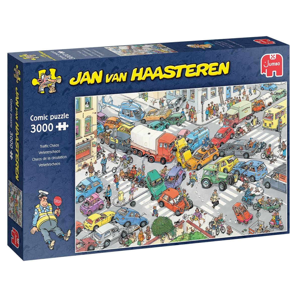 Пазл Jan Van Haasteren Traffic Chaos 3000 деталей, фото №1