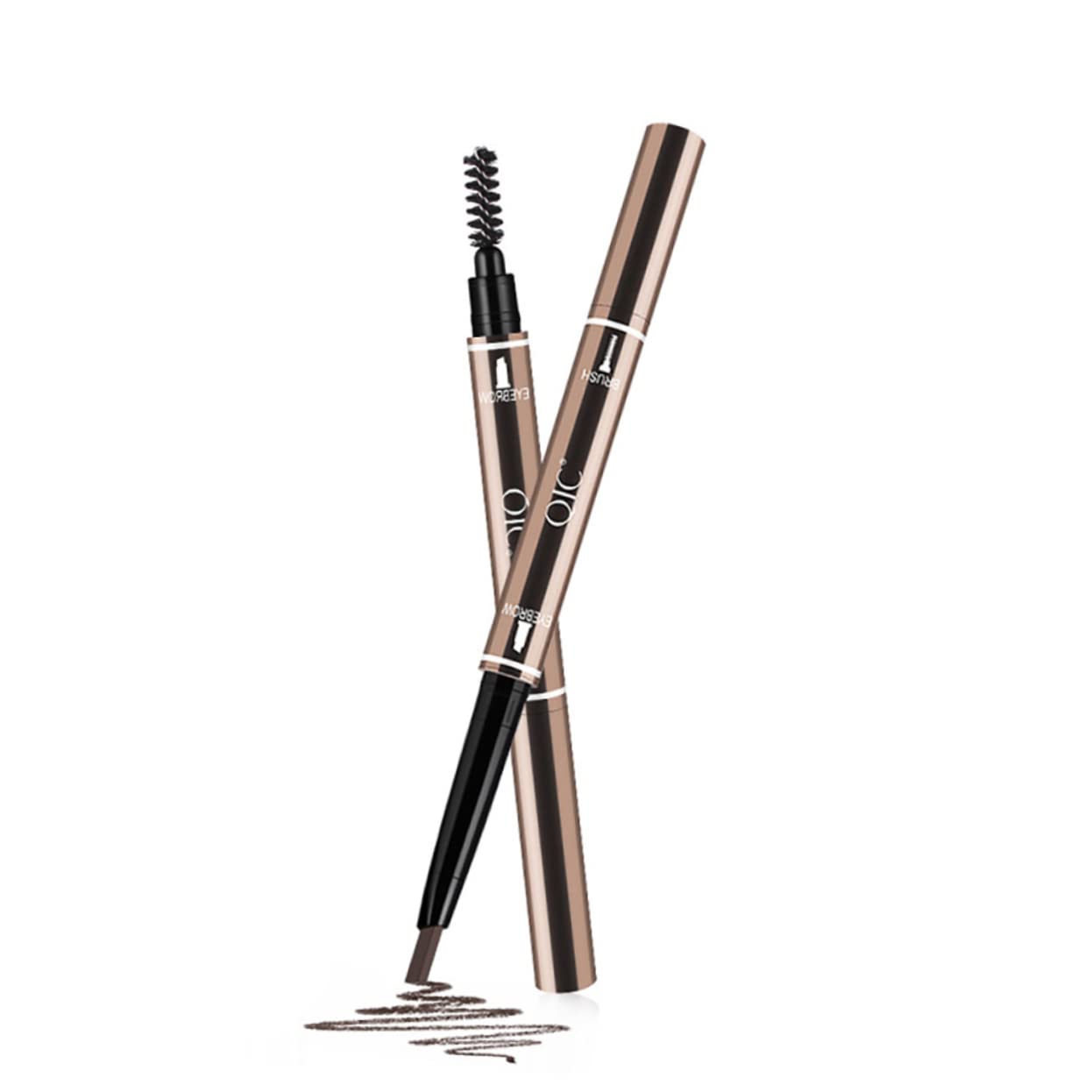 Карандаш для бровей DOITOOL Автоматический Поворот Чёрный, фото №4