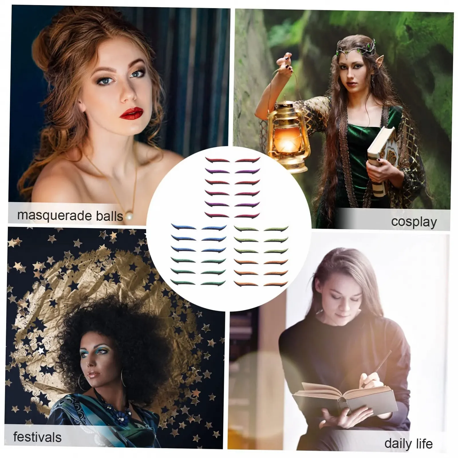 Трафареты для теней, двухсторонние, фото №4