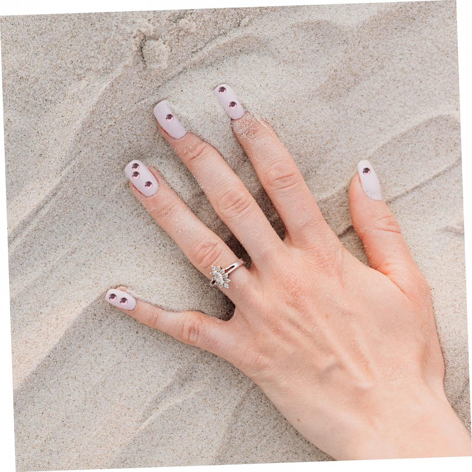 Стразы Плоские FRCOLOR Набор для ногтей, 3 шт., фото №9