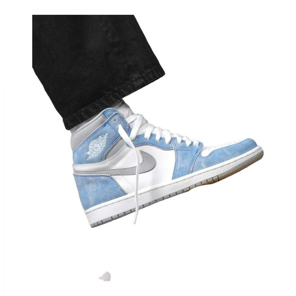 Кросівки Jordan 1 Retro High Hyper Royal Smoke Grey 44.5, фото №3