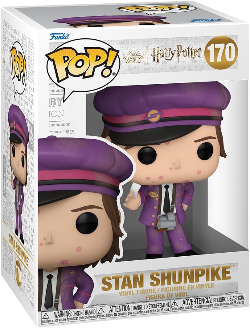 Гарри Поттер фигурка Фанко поп Узник Азкабана Стэн Шанпайк Harry Potter Stan Shunpike виниловая фигурка #170, фото №2