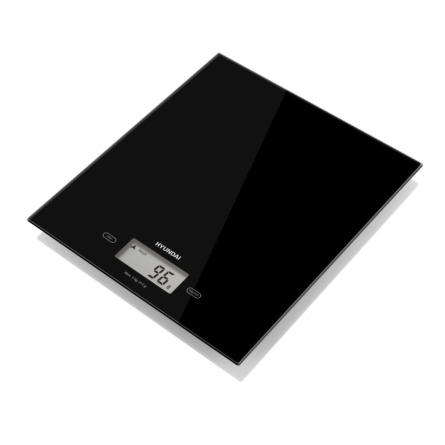 Кухонні ваги HYUNDAI KVE893B LCD 1 g Тара 5 kg, фото №1 Кухонні ваги HYUNDAI KVE893B LCD 1 g Тара 5 kg, фото №1