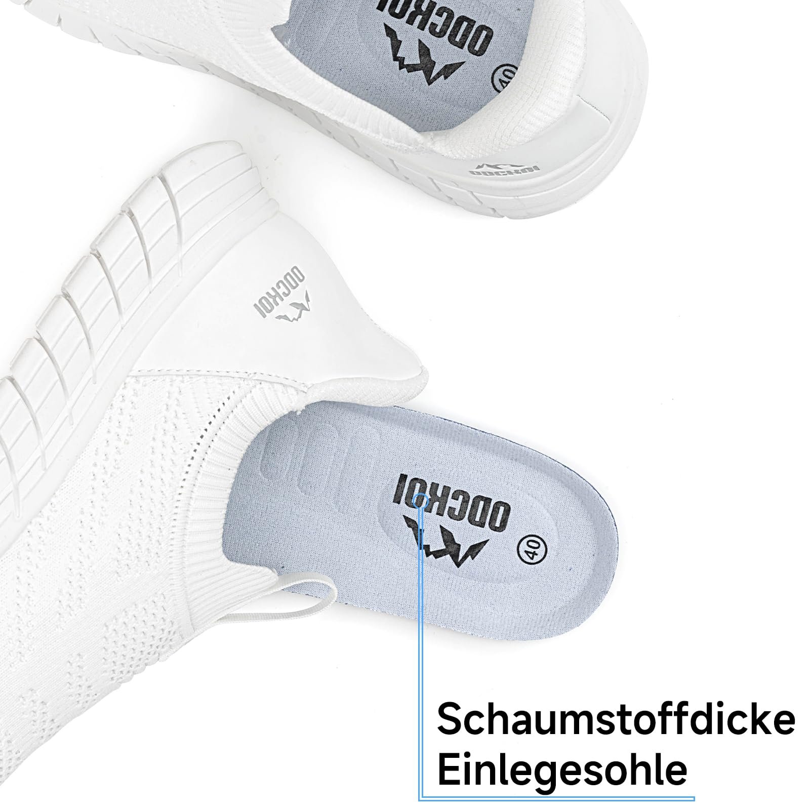 Чоловічі Сліпони Кросівки ODCKOI Без шнурків, фото №5 Чоловічі Сліпони Кросівки ODCKOI Без шнурків, фото №5