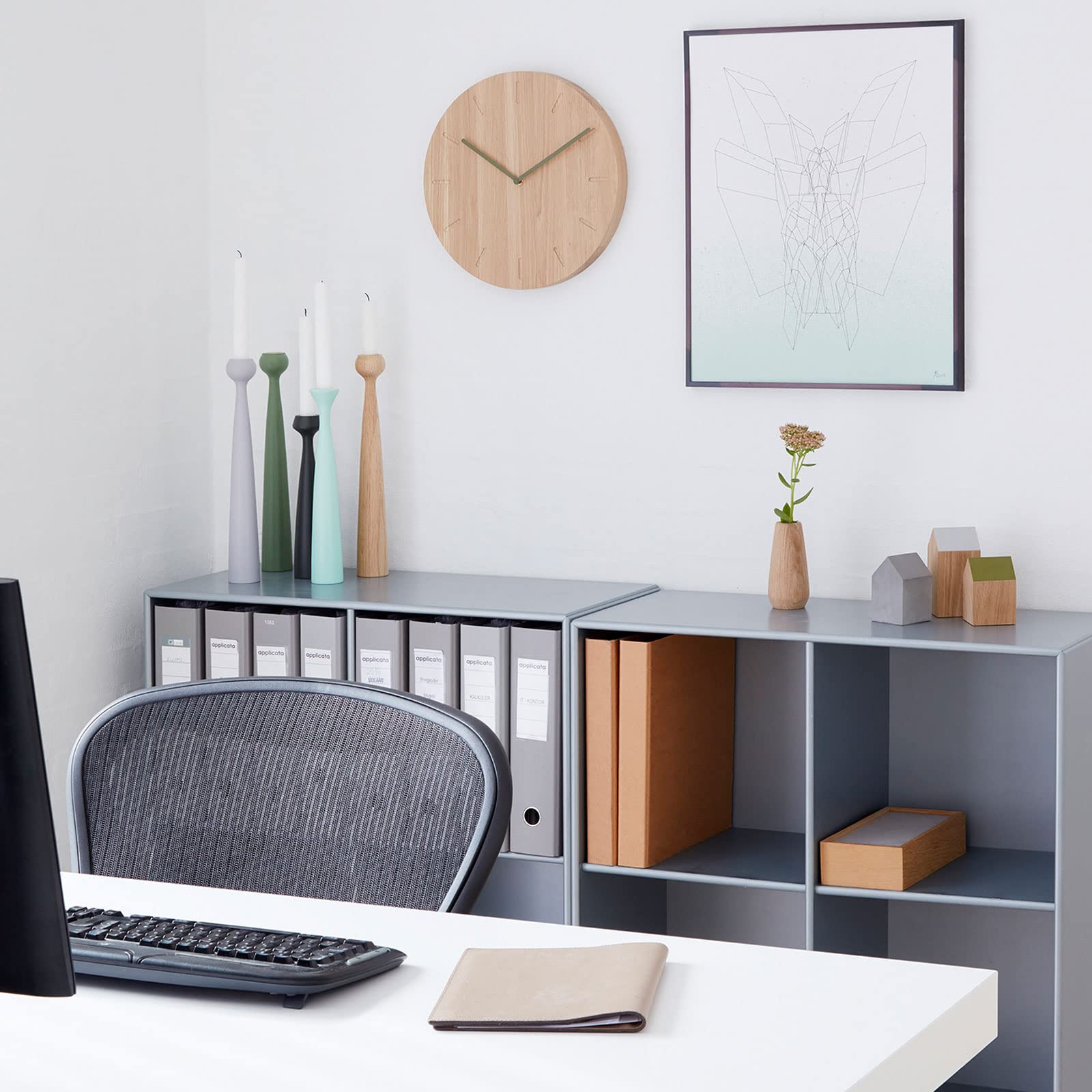 Подсвечник Applicata Blossom Rose Eiche Натуральный, фото №6