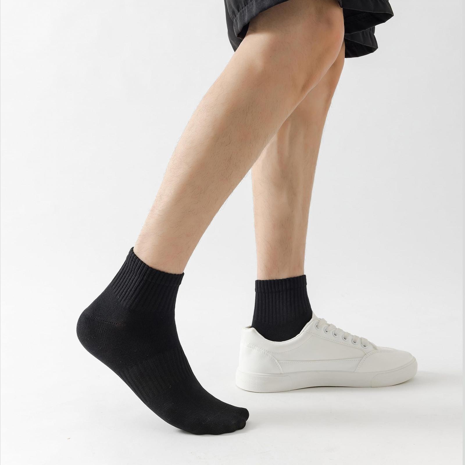 Носки для бега Женские/Мужские Тренировочные Носки 12 пар Хлопковые Дышащие Носки до щиколотки, фото №6