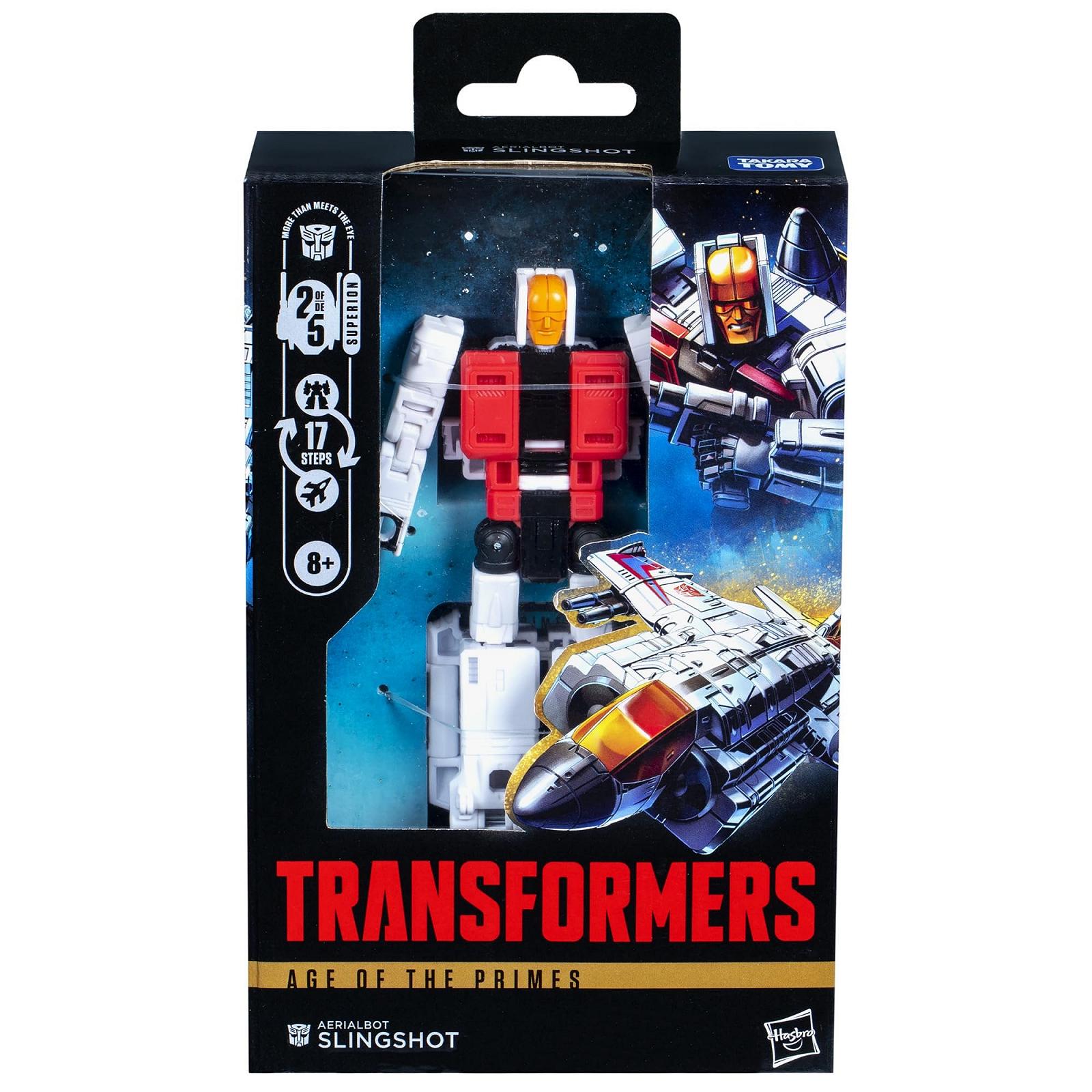Фігурка Transformers Age of The Primes Deluxe Class Aerialbot Slingshot, фото №4