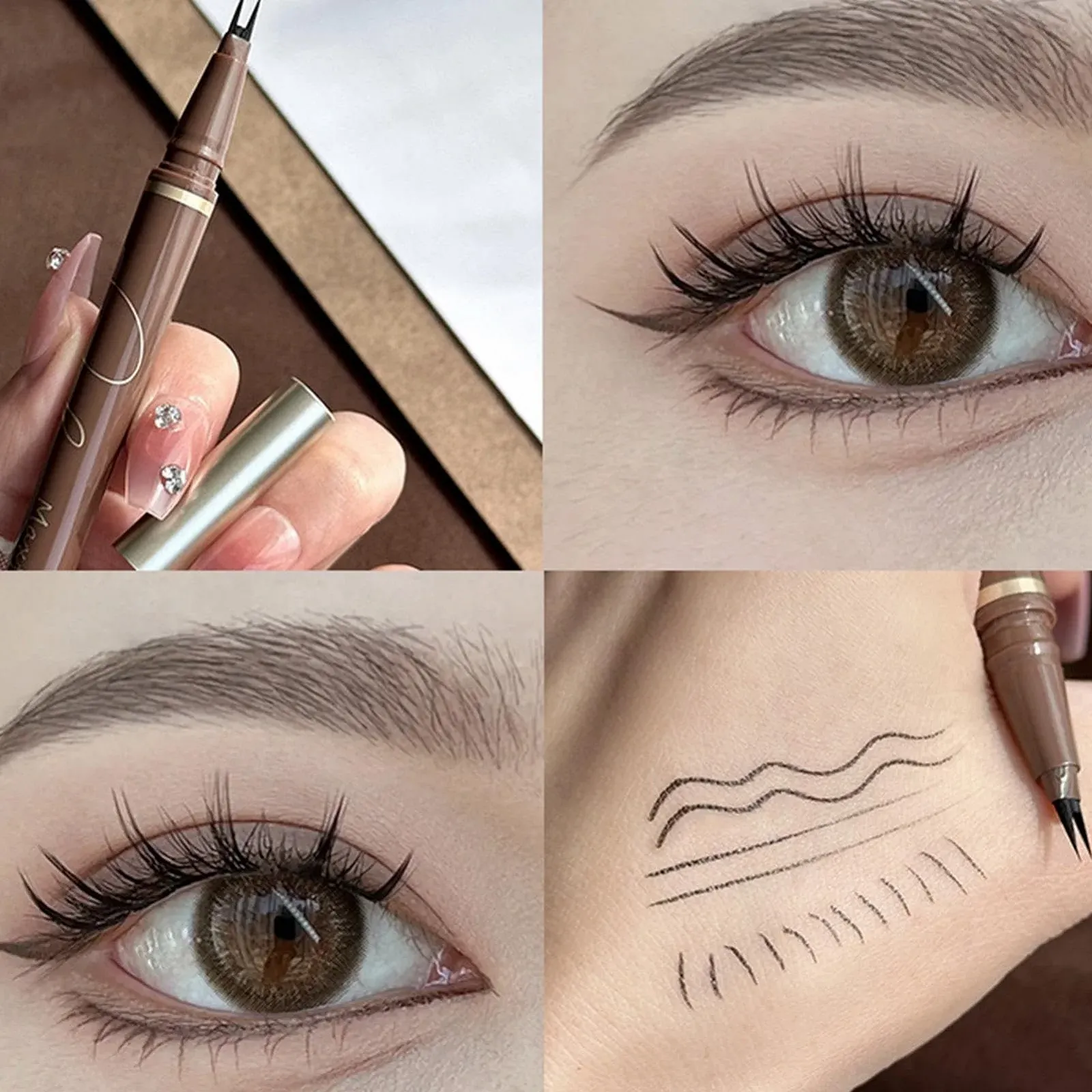 Подводка ZORQ с тонкими, гладкими линиями, фото №4