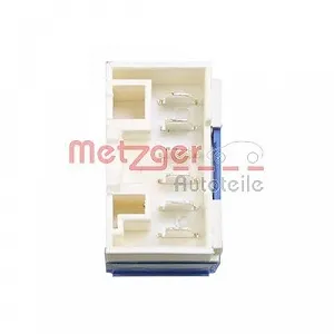 Перемикач склопідйомника METZGER 0916585 для FIAT CITROËN/PEUGEOT, з боку пасажира synthetic.ua - Фото 1