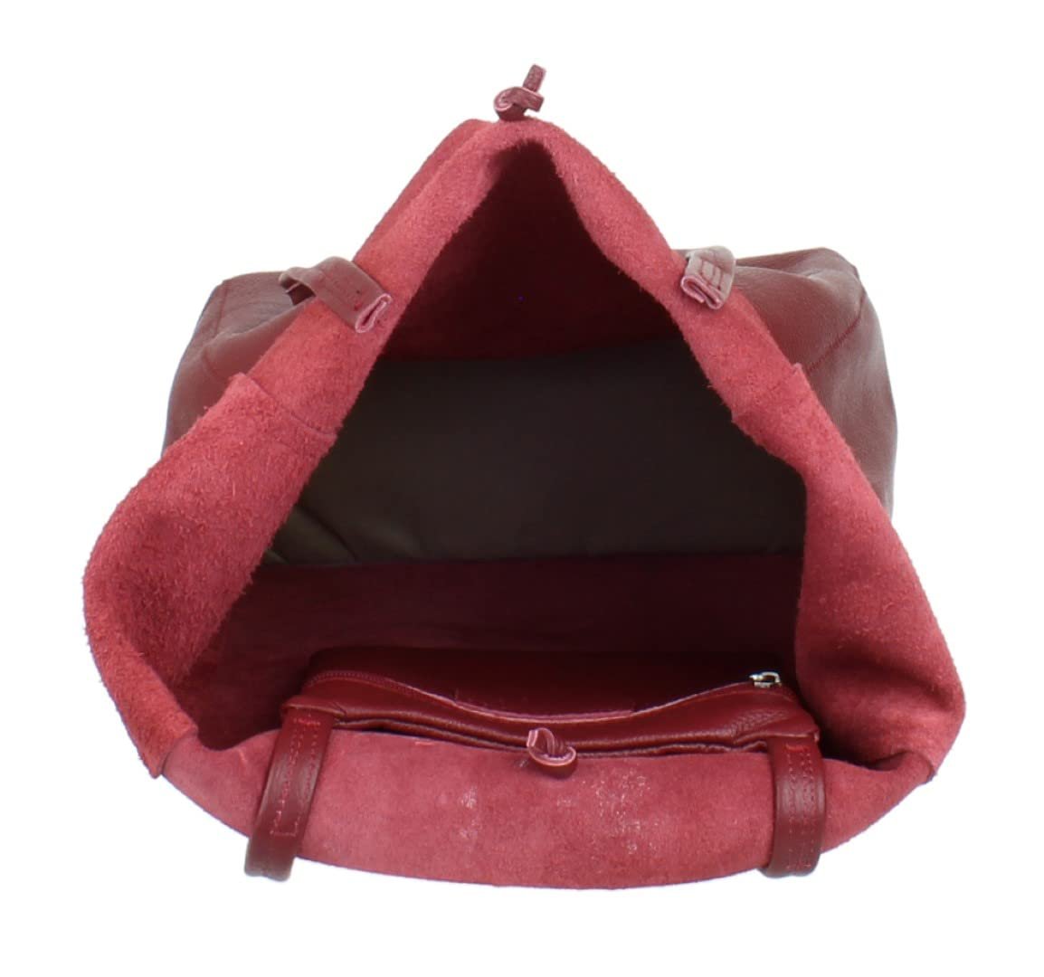 Женская сумка с открытым верхом из натуральной кожи Girly Handbags, фото №3