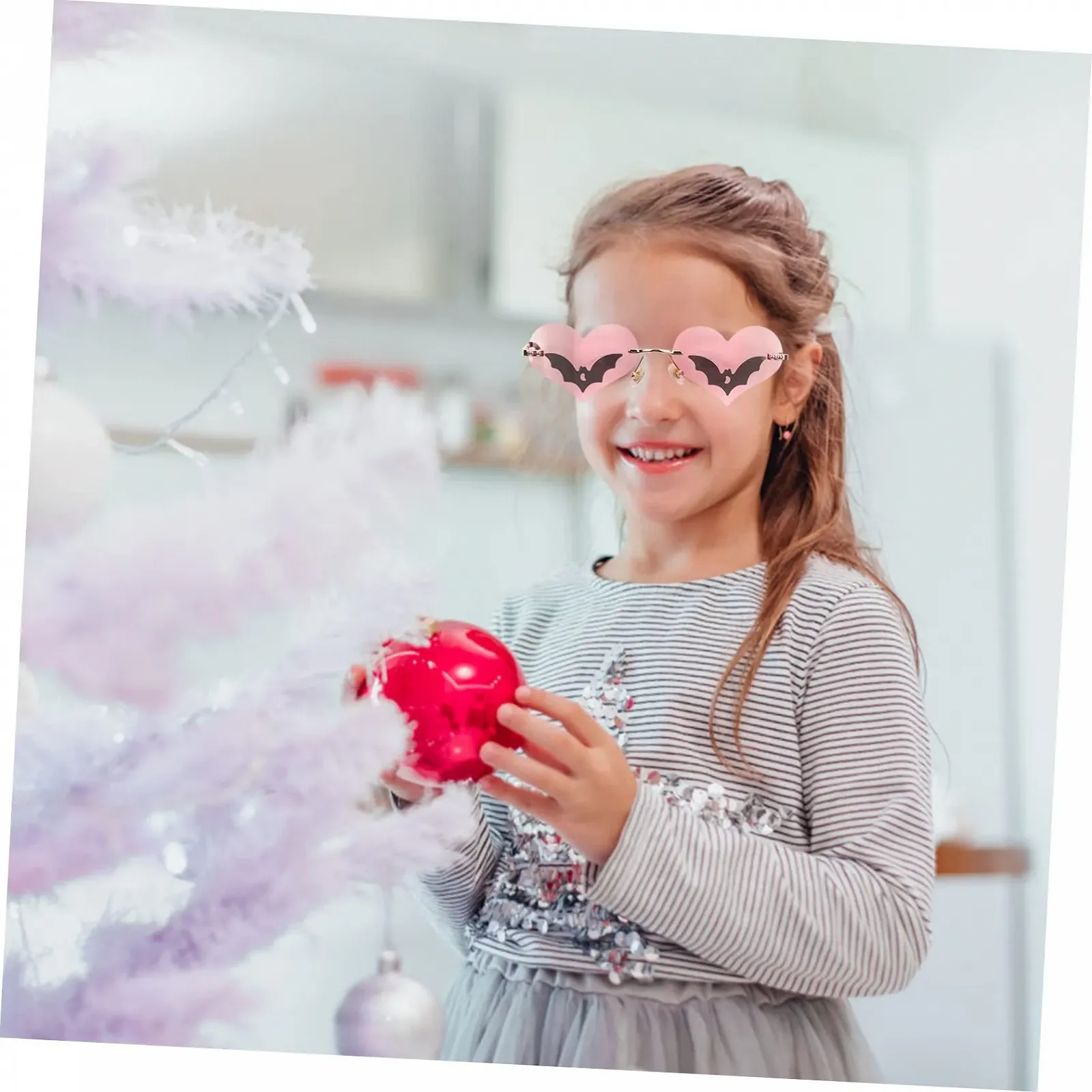 Окуляри Серцеподібні Безкаркасні PACKOVE 4 шт Пластик, фото №3