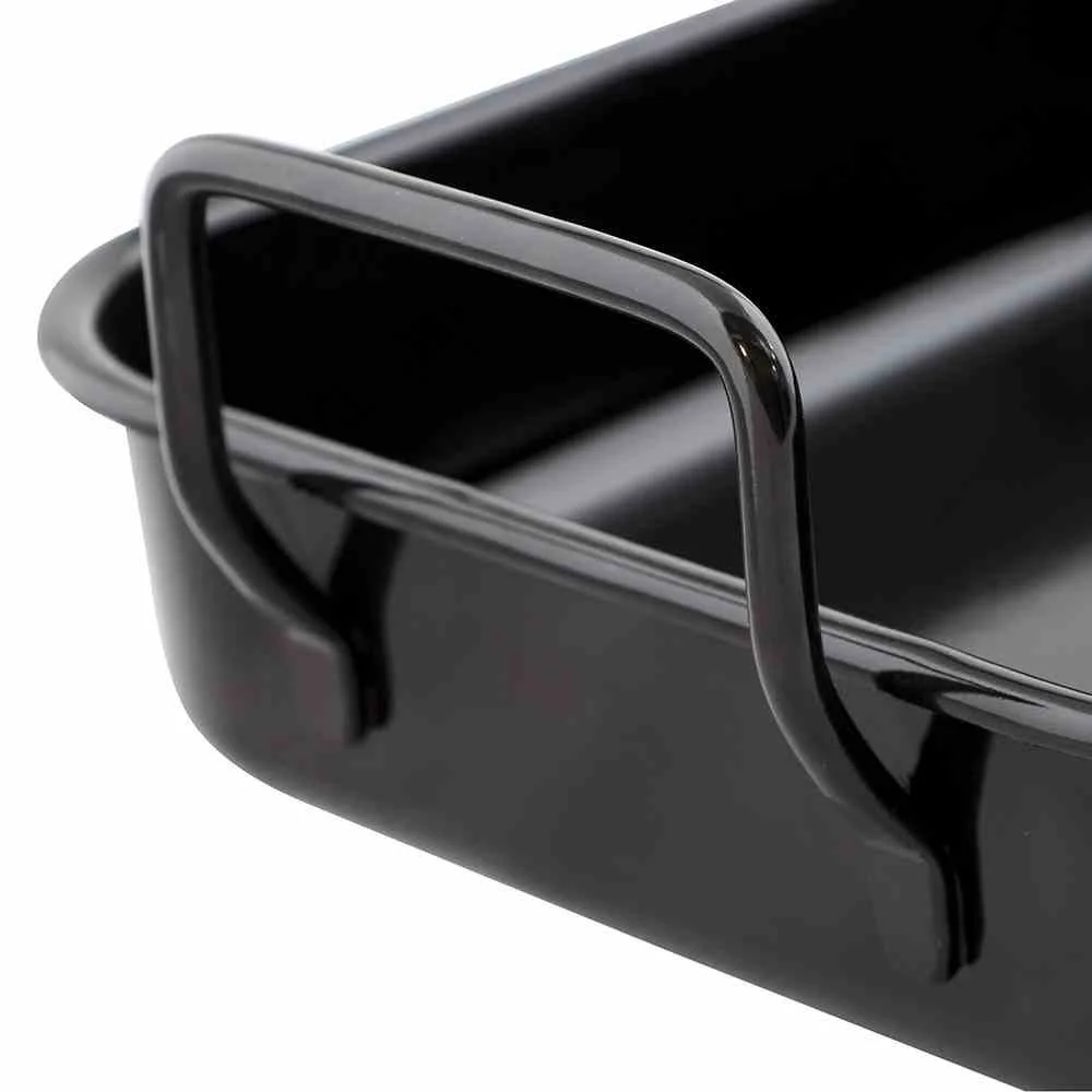 Форма для запікання Karl Kruger 36 x 25.5 x 7 cm Чорна, фото №2 Форма для запікання Karl Kruger 36 x 25.5 x 7 cm Чорна, фото №2