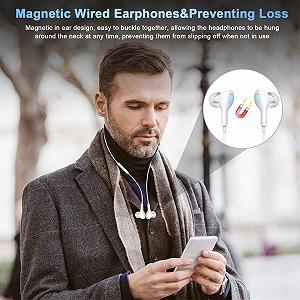 Наушники с микрофоном USB C Проводные Магнитные HiFi Стерео Шумоподавление synthetic.ua - Фото 1