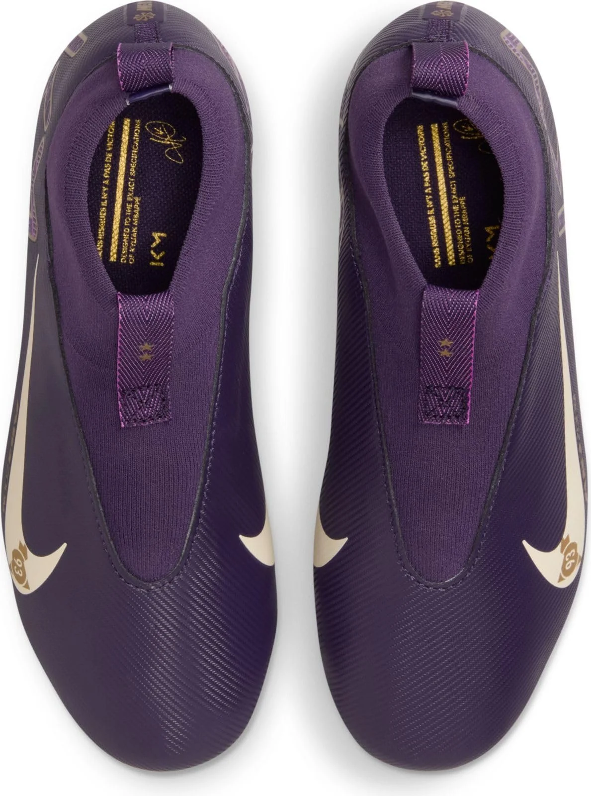 Футбольные Бутсы Nike Jr. Mercurial Superfly 10 Academy Kylian Mbapp	 MG High-Top для детей, фото №5