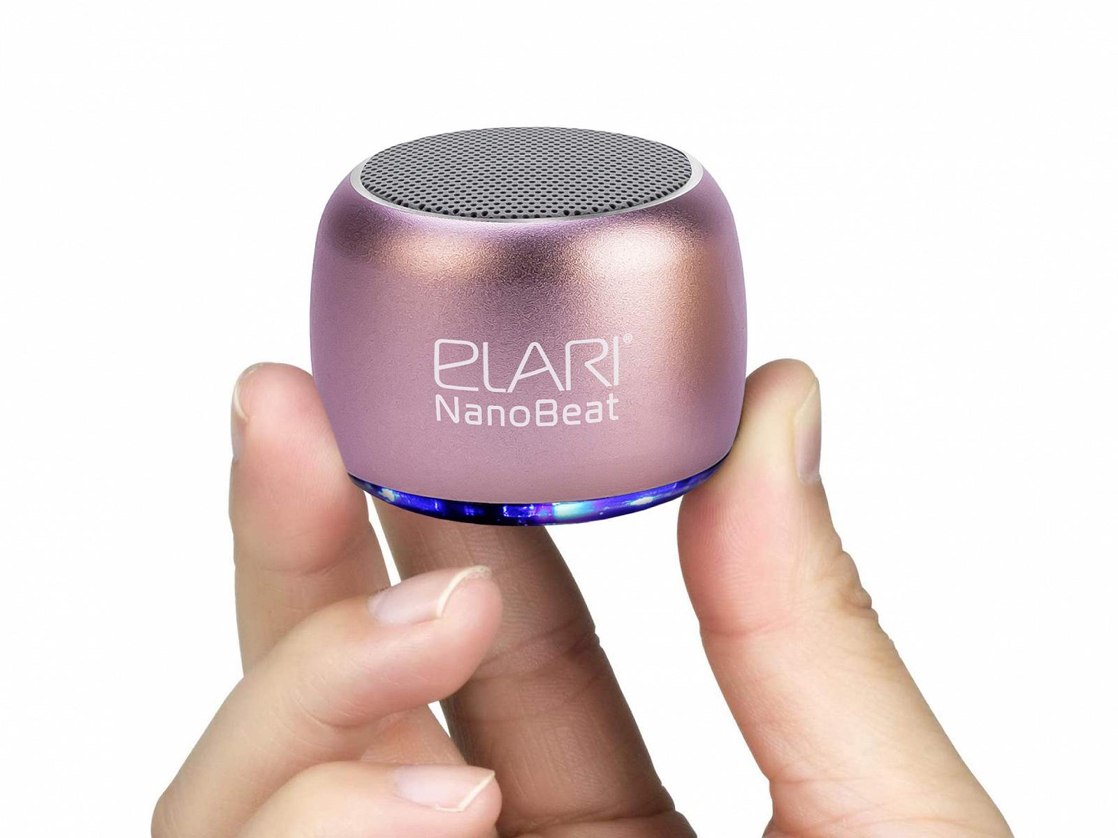 Портативна колонка Elari NANOBEAT Bluetooth Рожевий, фото №1