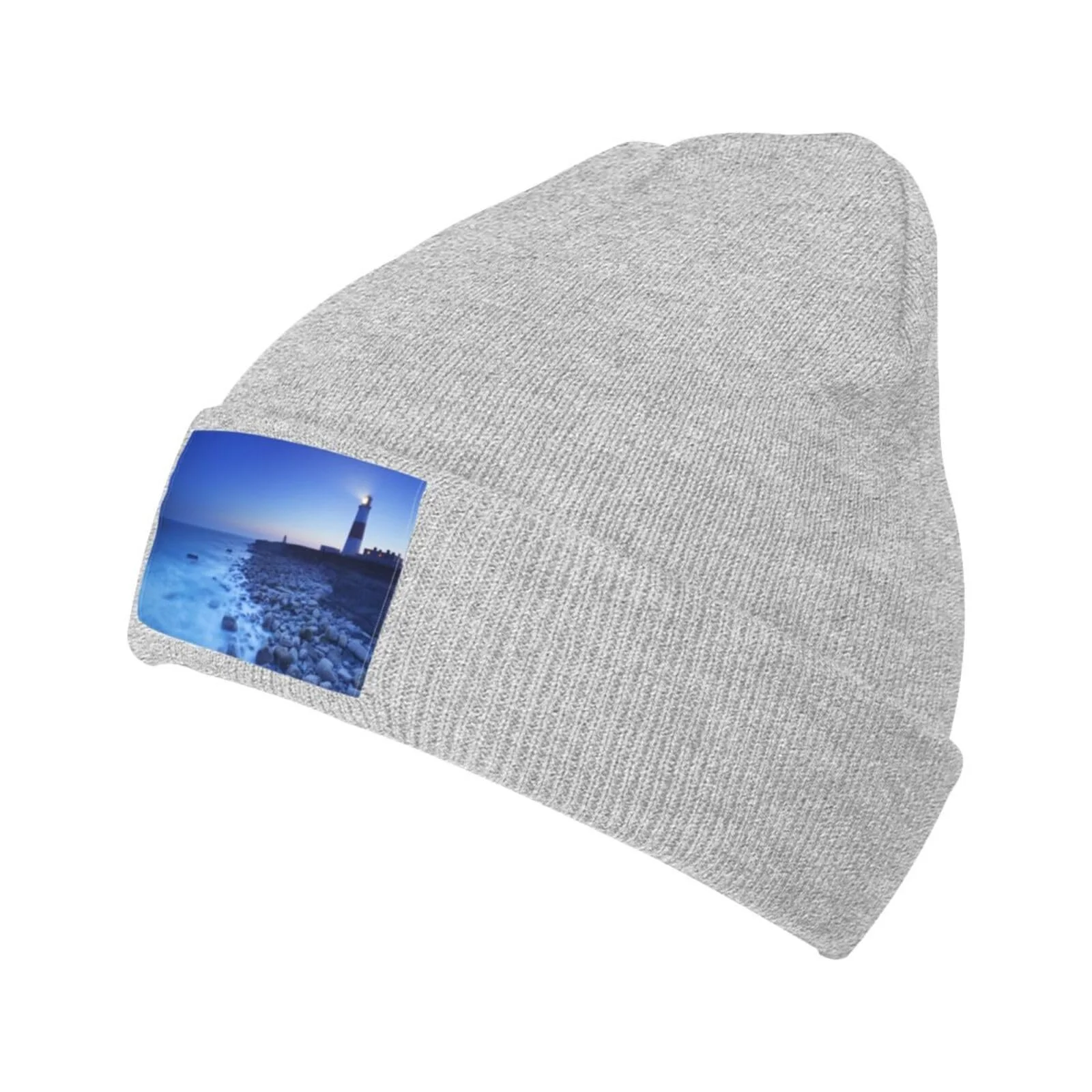 Шапка JBYJBX The Seaside Lighthouse Print Осень-Зима, фото №1 Шапка JBYJBX The Seaside Lighthouse Print Осень-Зима, фото №1