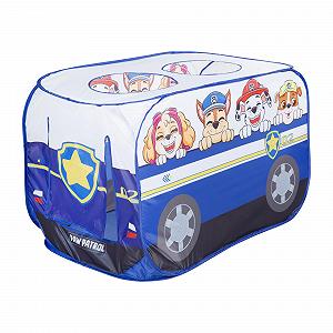 Намет ігровий Roba Paw Patrol Pop-Up у формі автомобіля, синій/білий - Фото 1