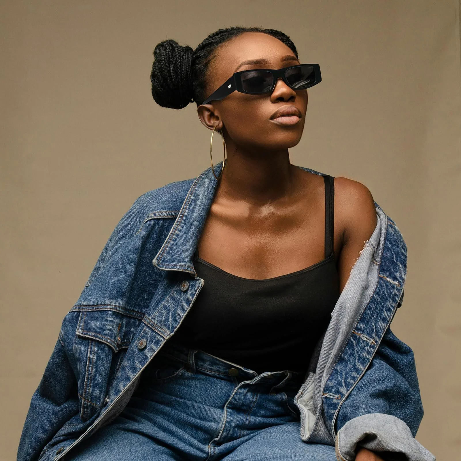 Винтажные прямоугольные очки y2k для мужчин и женщин LJCZKA, классические модные, фото №2