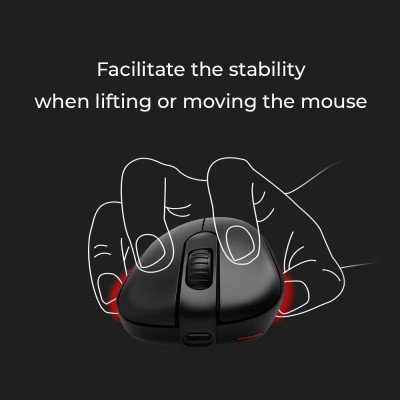 Мышка Zowie EC3-CW Wireless Black (9H.N4ABE.A2E), фото №8 Мышка Zowie EC3-CW Wireless Black (9H.N4ABE.A2E), фото №8