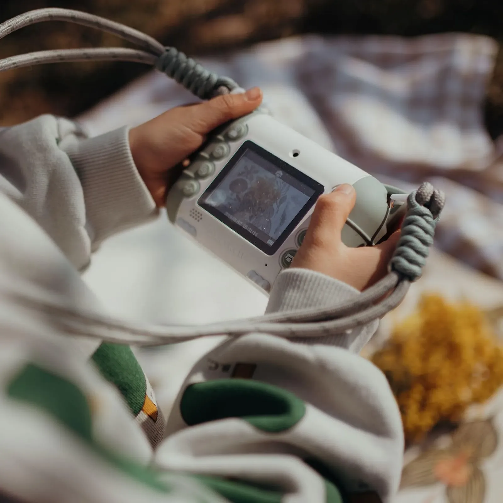 Камера мгновенной печати KIDYWOLF Green, фото №3