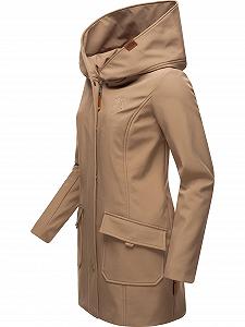 Переходная куртка MARIKOO Mayleen Женская, Softshell пальто, Водонепроницаемая дышащая с капюшоном synthetic.ua - Фото 1