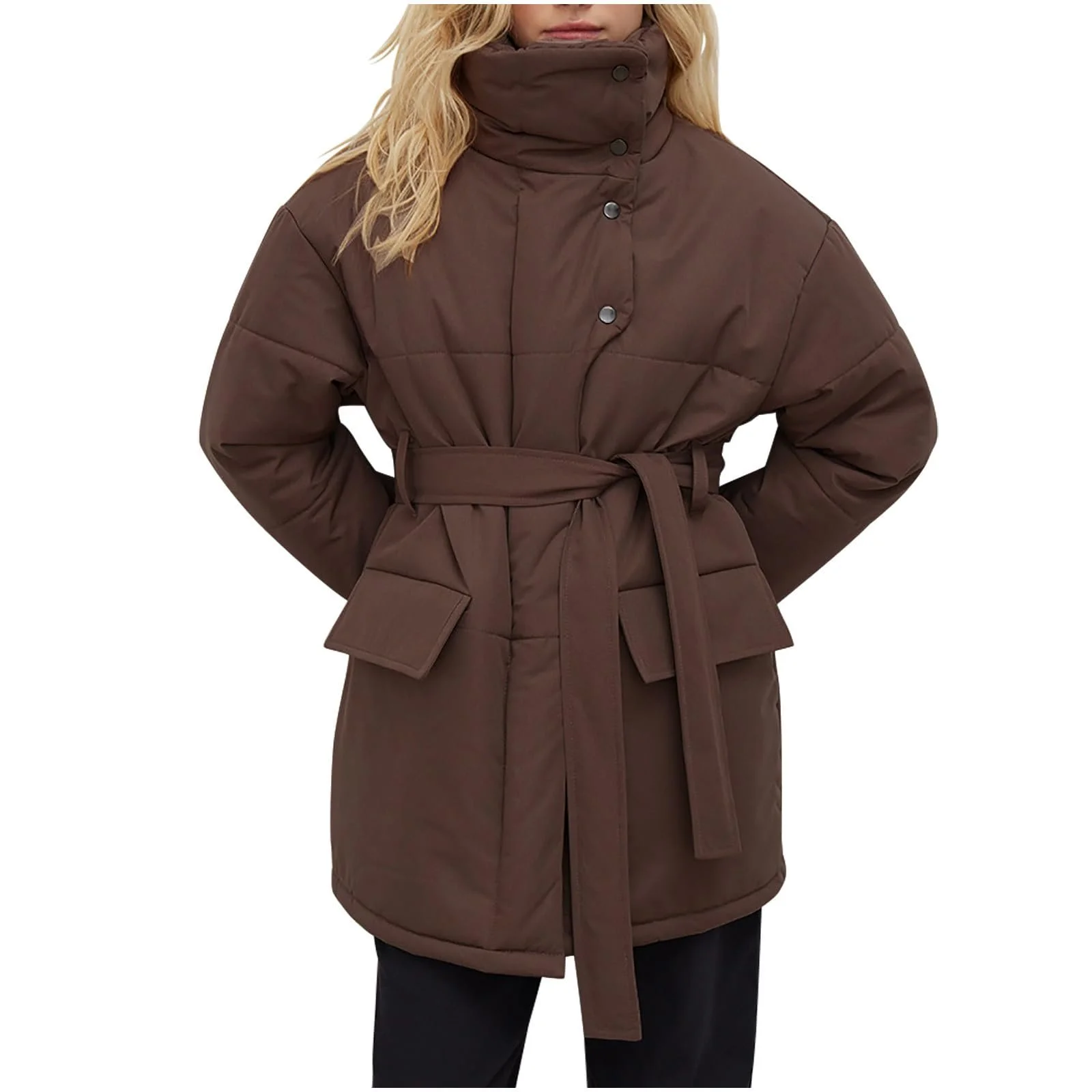 Бавовняне пальто Жіноче тепле стьобане, фото №5 Бавовняне пальто Жіноче тепле стьобане, фото №5