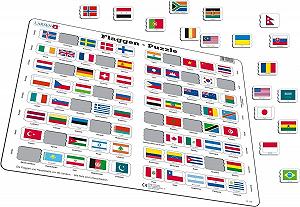 Пазл Larsen L2 Прапори 80 елементів synthetic.ua - Фото 1