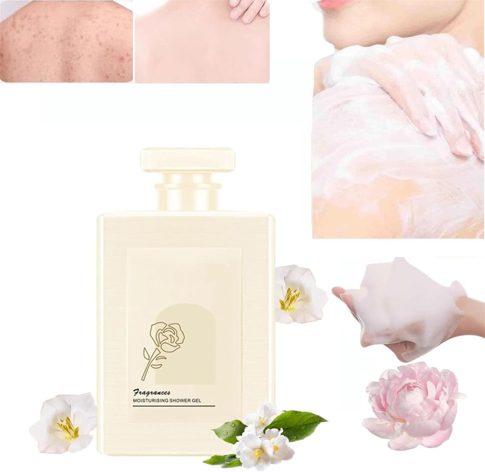 Парфумований гель для душу зволожуючий тривалої дії для всіх типів шкіри, фото №1