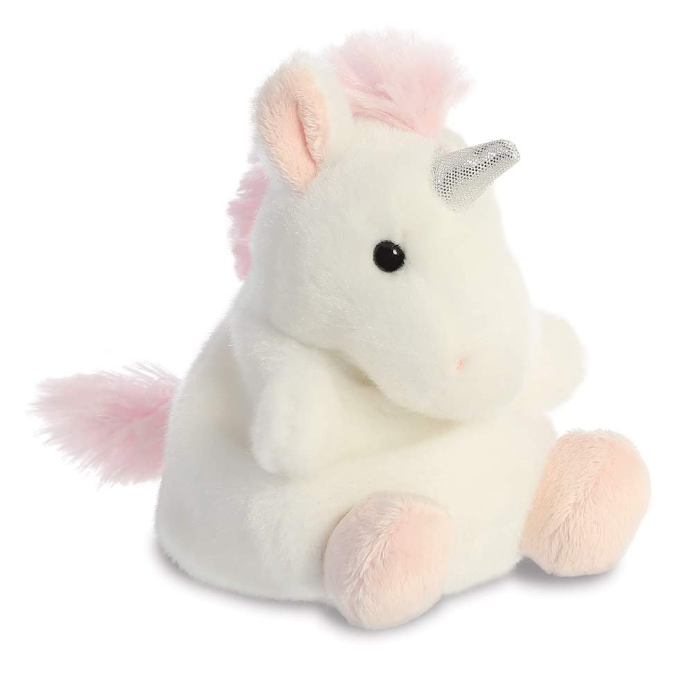 Мягкая игрушка Aurora Palm Pals Sassy Unicorn 33482 13 см Белый и Розовый, фото №1 Мягкая игрушка Aurora Palm Pals Sassy Unicorn 33482 13 см Белый и Розовый, фото №1