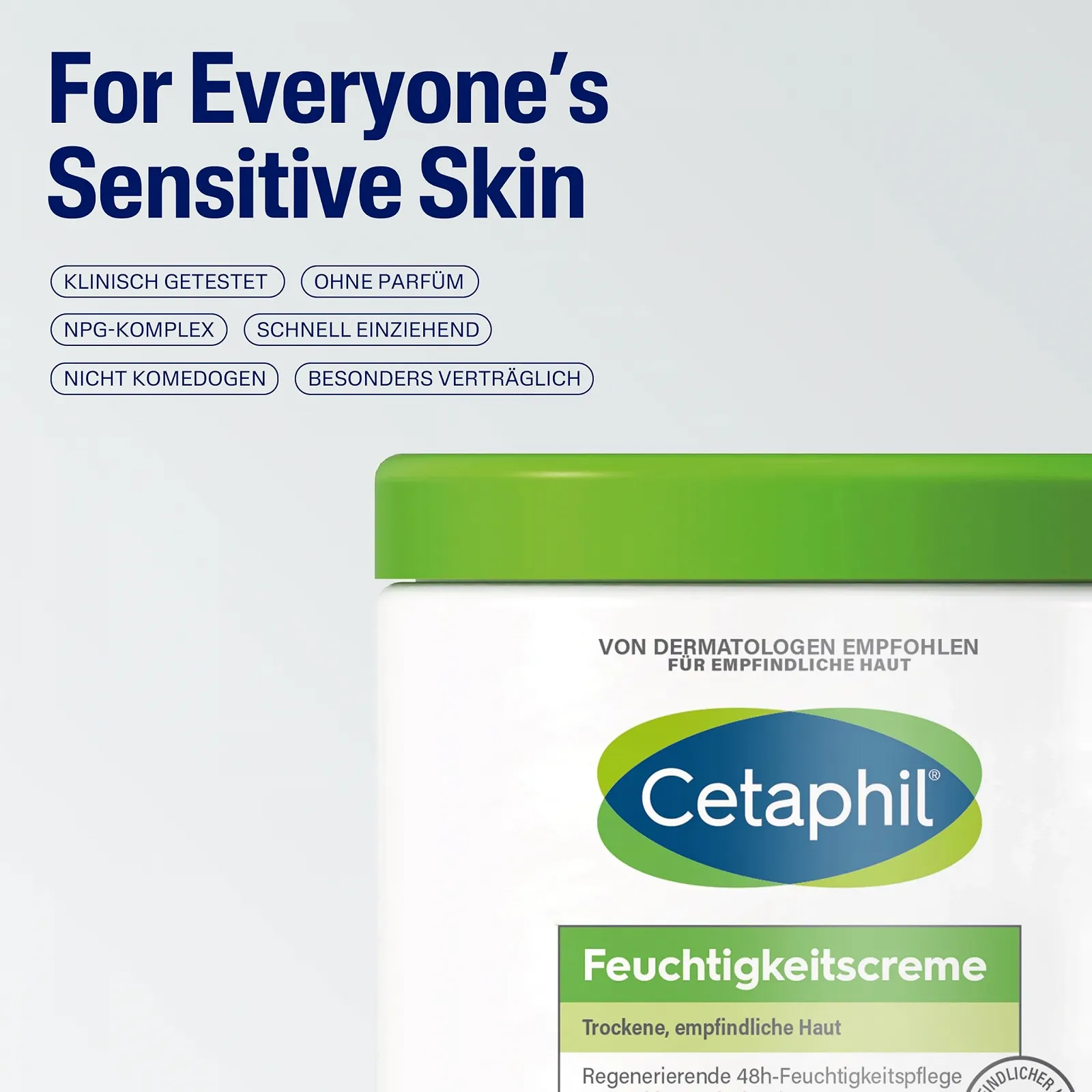 Крем CETAPHIL Зволожувальний, 453 г, для сухої, чутливої шкіри, інтенсивно зволожує протягом 48 годин, фото №5 Крем CETAPHIL Зволожувальний, 453 г, для сухої, чутливої шкіри, інтенсивно зволожує протягом 48 годин, фото №5