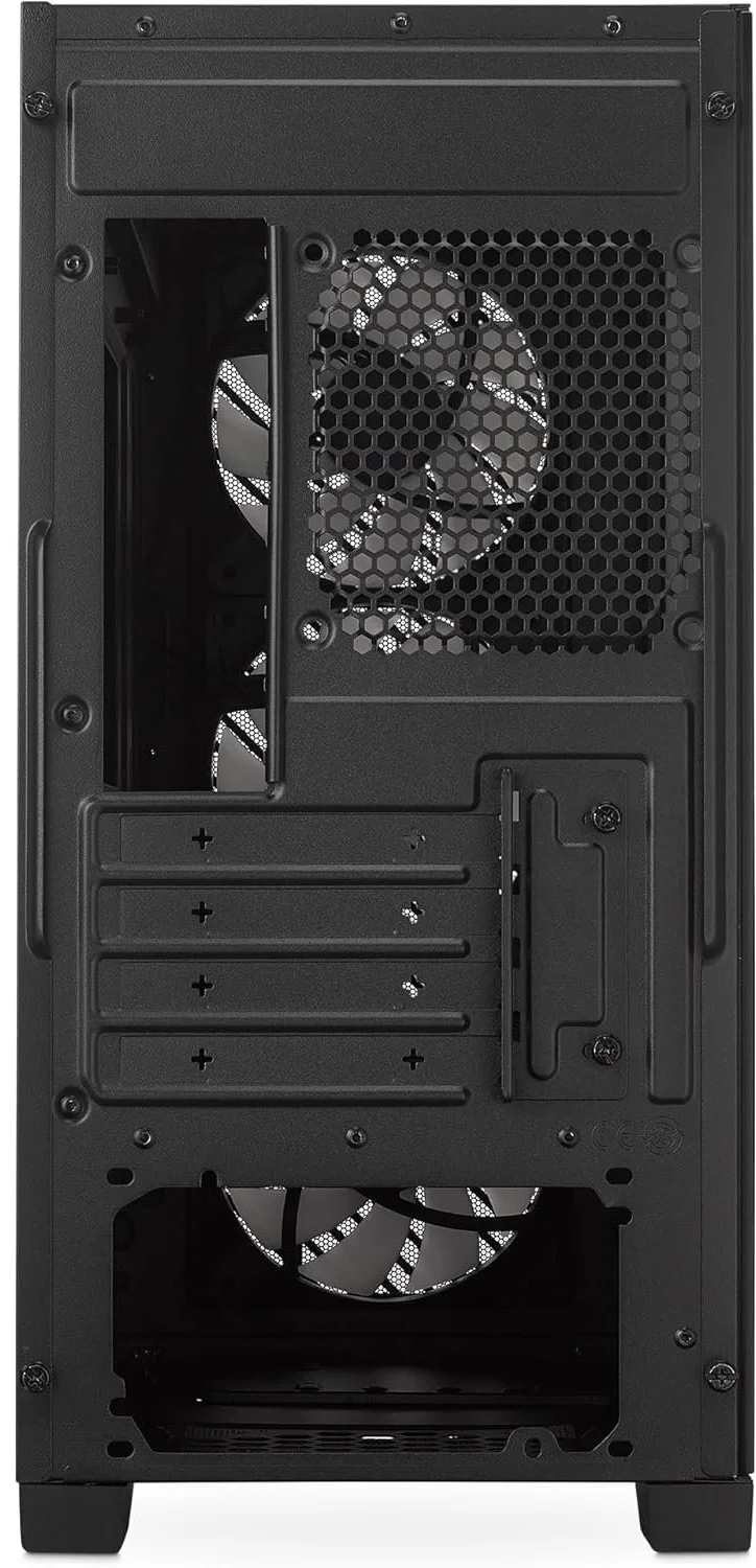 Корпус Cooler Master Elite 301 ARGB Black / Mini Tower / Micro-ATX / 3x120mm ARGB / Glass / USB Type-C, фото №4