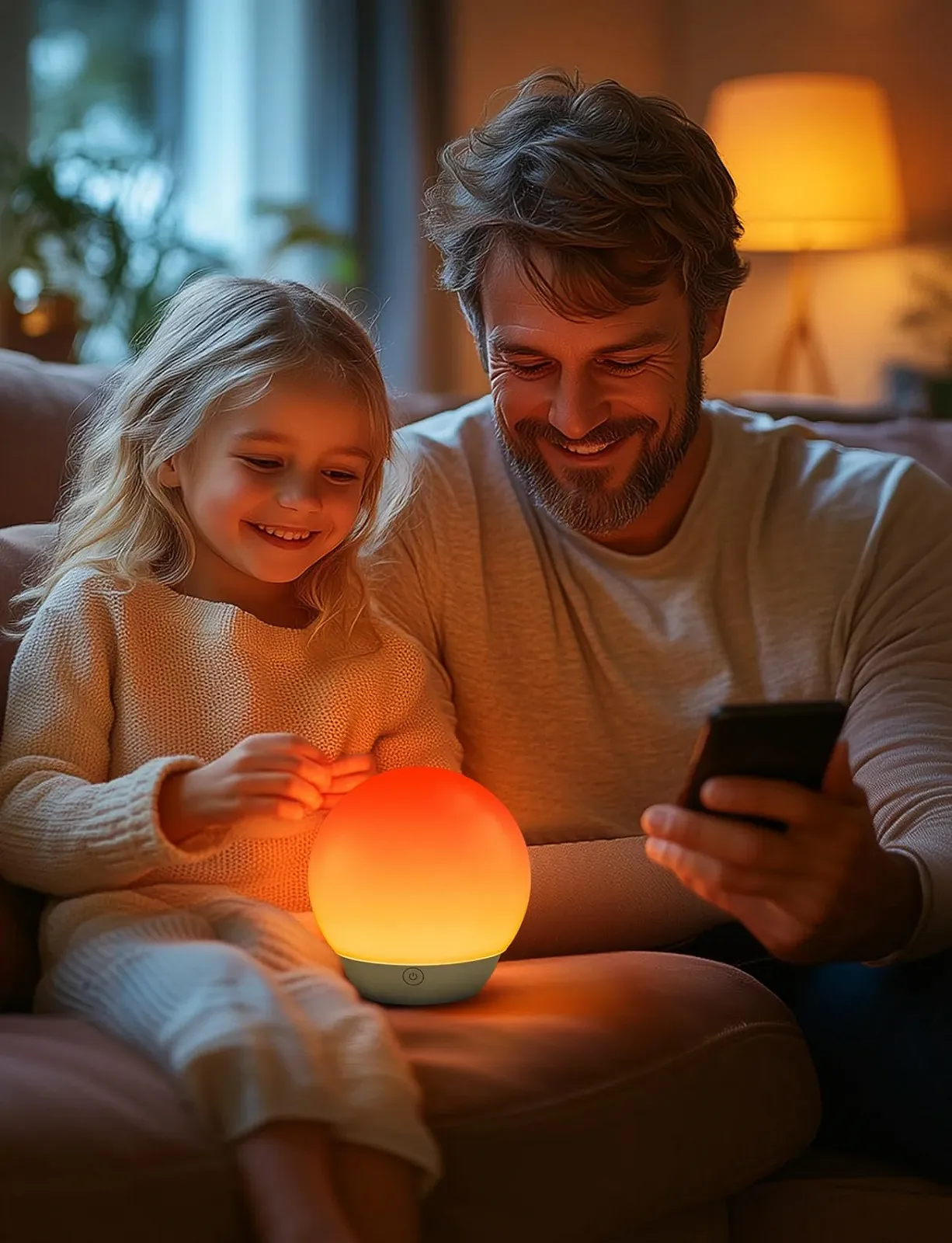 Настільна лампа світлодіодна розумна Aigostar Bluetooth з димуванням сумісна з Alexa набір з 2 шт., фото №4